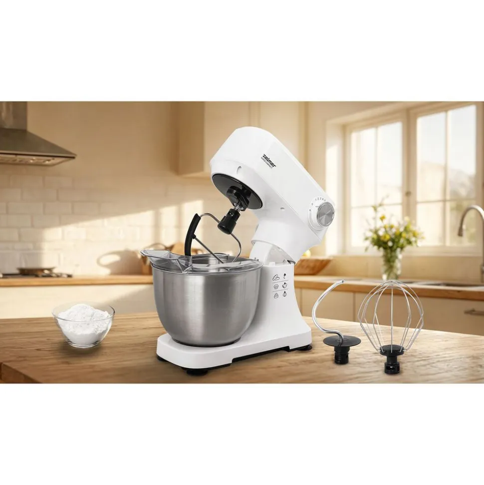Robot planetarny Zelmer ZKR1340, 600 W, 3,5 l, 3 końcówki