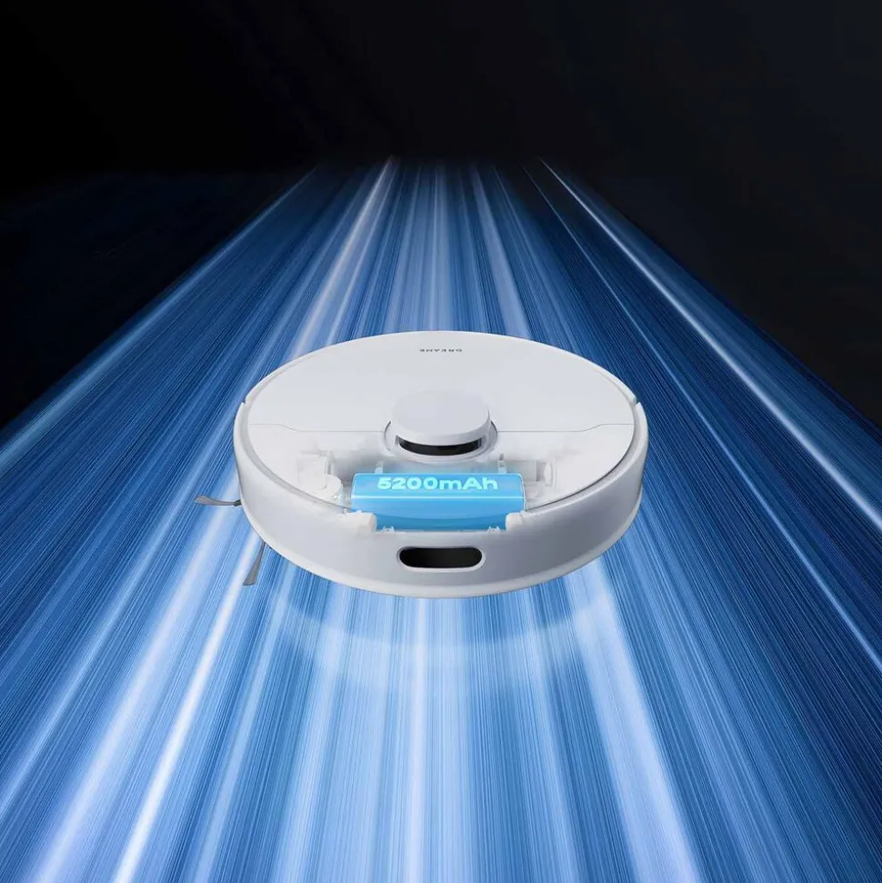 Robot sprzątający Dreame D9 Max Gen 2, z funkcją mopowania, biały