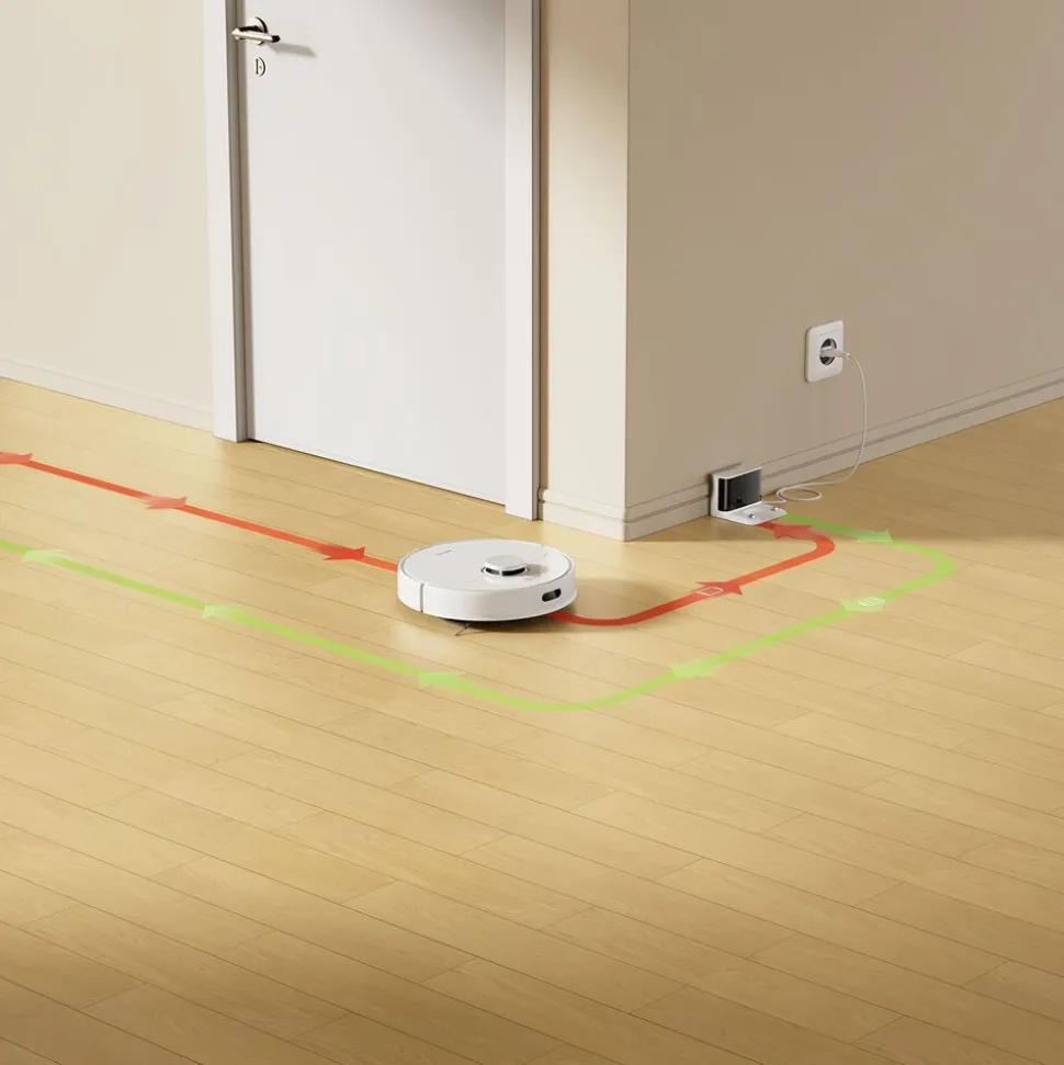 Robot sprzątający Dreame D9 Max Gen 2, z funkcją mopowania, biały