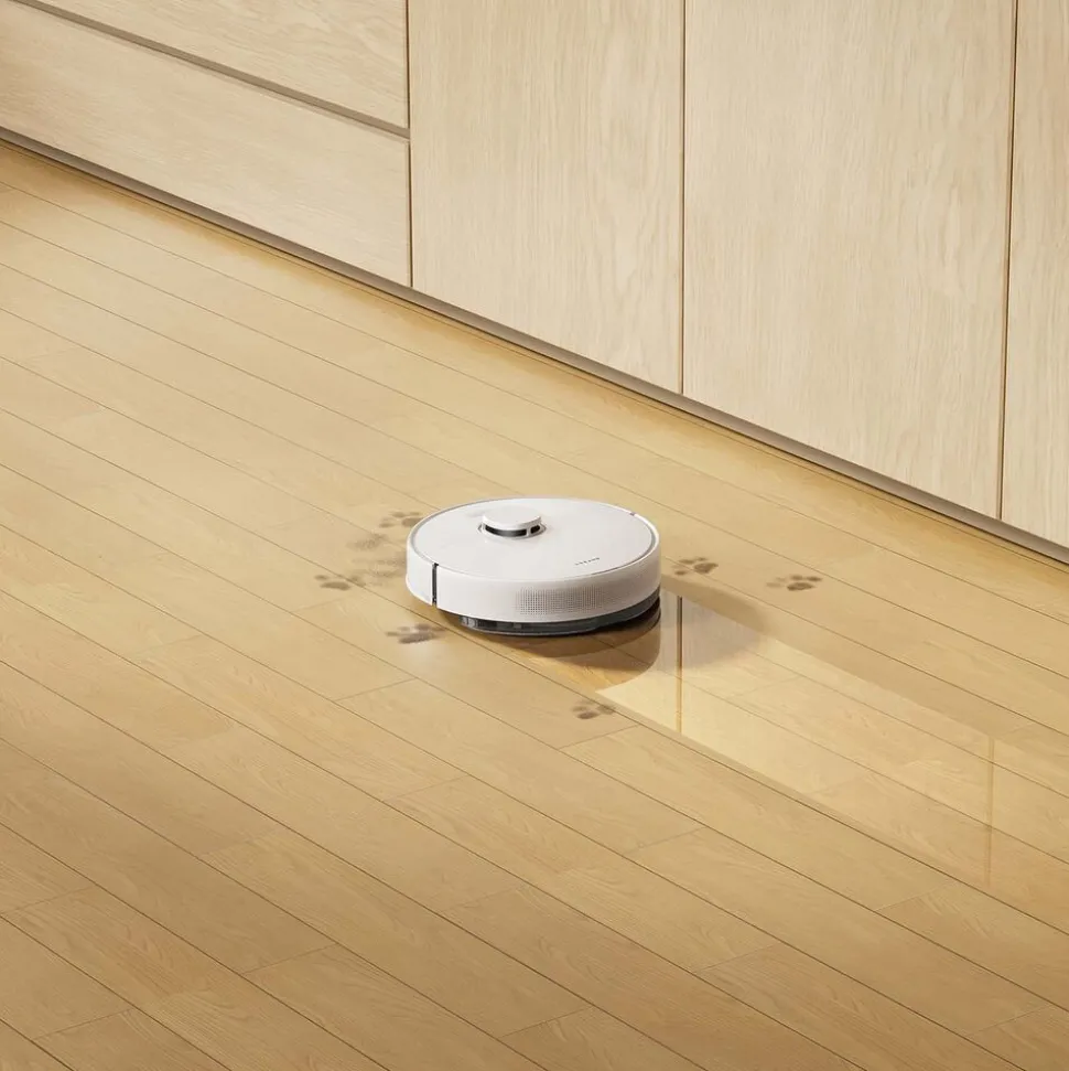 Robot sprzątający Dreame D9 Max Gen 2, z funkcją mopowania, biały