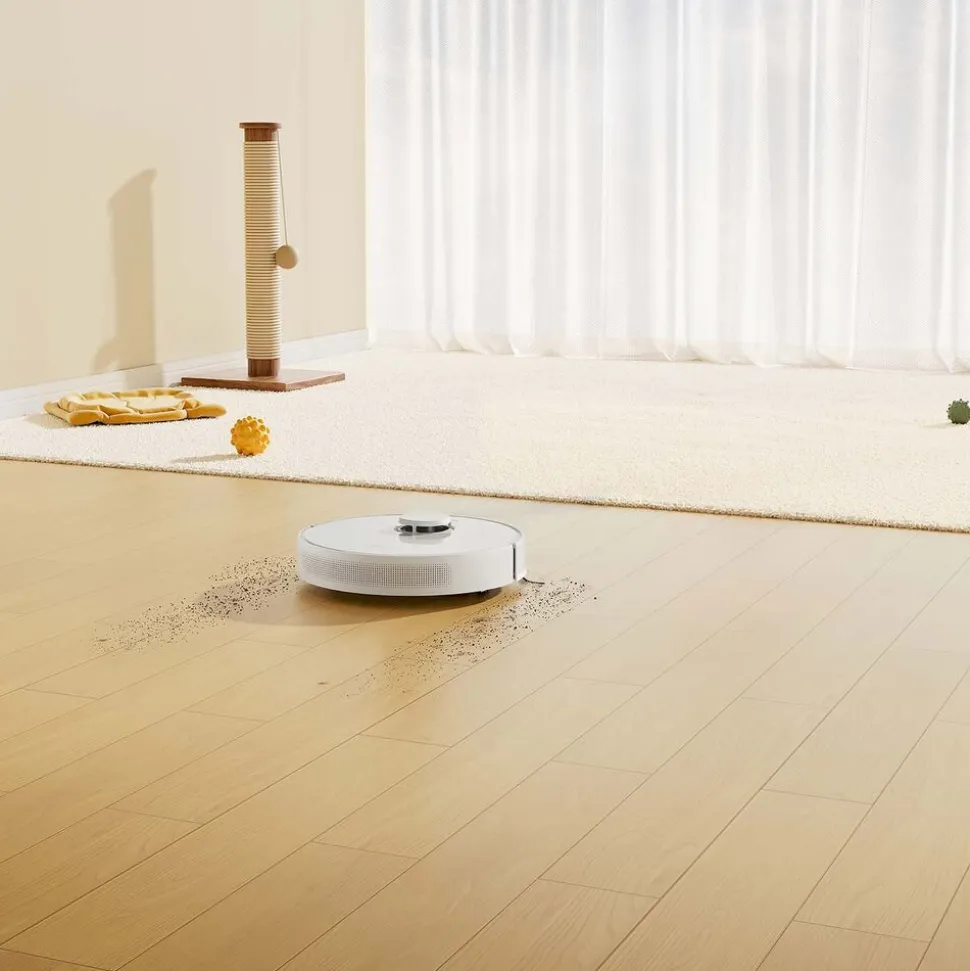Robot sprzątający Dreame D9 Max Gen 2, z funkcją mopowania, biały