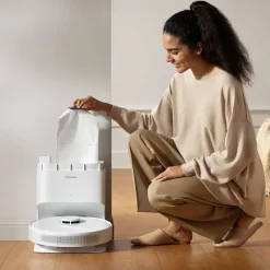 Robot sprzątający Dreame D10 Plus Gen 2, z funkcją mopowania i automatycznego opróżniania, 6000 Pa