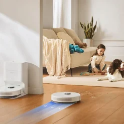 Robot sprzątający Dreame D10 Plus Gen 2, z funkcją mopowania i automatycznego opróżniania, 6000 Pa