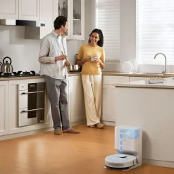 Robot sprzątający Dreame D10 Plus Gen 2, z funkcją mopowania i automatycznego opróżniania, 6000 Pa