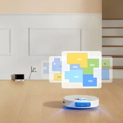 Robot sprzątający Dreame L10s Pro Gen 2, z funkcją mopowania, biały