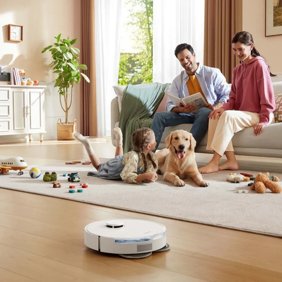 Robot sprzątający Dreame L10s Pro Gen 2, z funkcją mopowania, biały