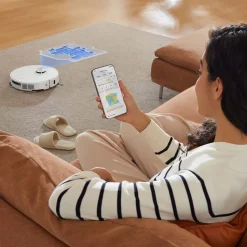 Robot sprzątający Dreame L10s Pro Ultra PureHeat, z funkcją mopowania i samoczyszczenia, biały
