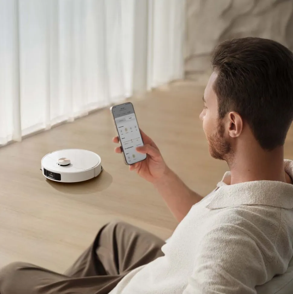 Robot sprzątający Dreame L40 Ultra, z funkcją mopowania, 11 kPa, biały