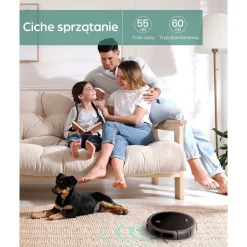 Robot sprzątający TCL Sweeva 1000, czarny, akumulatorowy