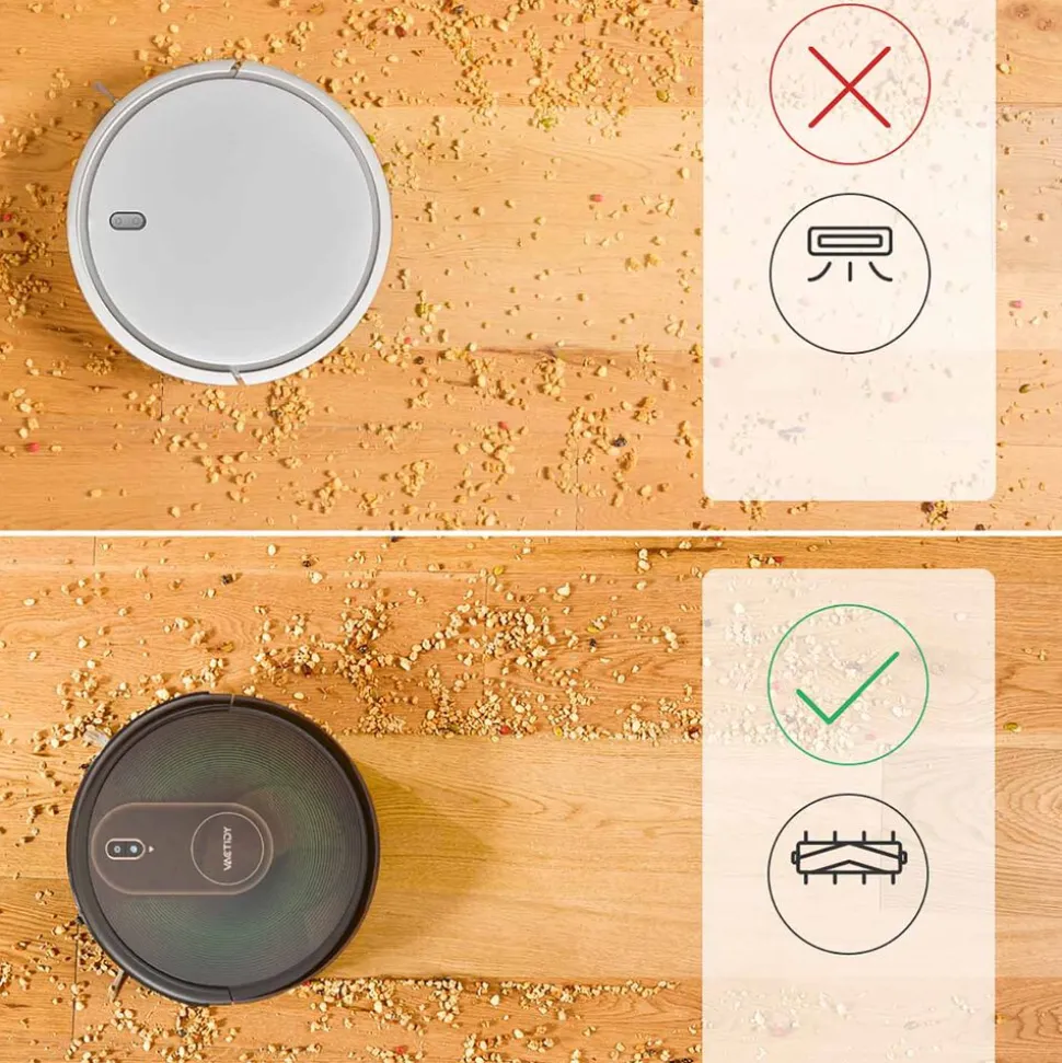 Robot sprzątający Vactidy Nimble T8, 3000 Pa, z funkcją mopowania