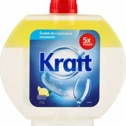 Środek do czyszczenia zmywarek Kraft, cytryna, 250 ml