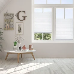 Roleta plisowana DecoTeam, 57 x 130 cm, szara
