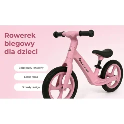 Rowerek biegowy Black Forest Speedykid, 12'', różowy
