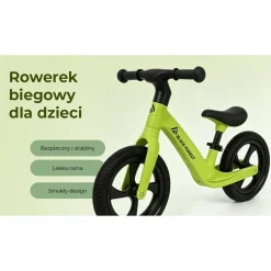 Rowerek biegowy Black Forest Speedykid, 12'', zielony