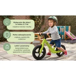 Rowerek biegowy Black Forest Speedykid, 12'', zielony