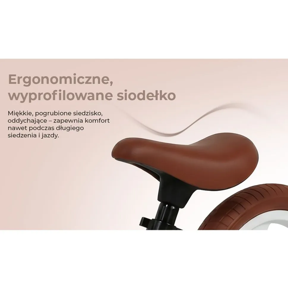 Rowerek biegowy Black Forest Speedykid, 12'', biały