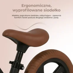 Rowerek biegowy Black Forest Speedykid, 12'', czarny