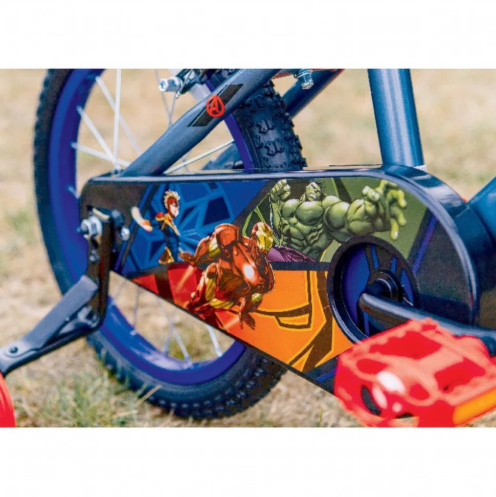 Rowerek dziecięcy 16” Avengers, srebrny