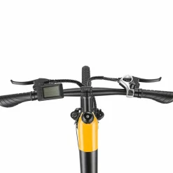 Rower elektryczny damski Bikfun AMAK00053, koła 26'', żółty
