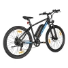Rower elektryczny MTB Ancheer, 27,5”, czarny z niebieskimi elementami