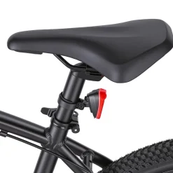 Rower elektryczny MTB Ancheer, 27,5”, czarny z niebieskimi elementami