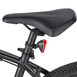 Rower elektryczny MTB Ancheer, 27,5”, czarny z zielonymi elementami