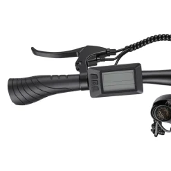 Rower elektryczny MTB Ancheer, 27,5”, czarny z białymi elementami