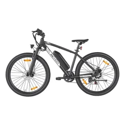 Rower elektryczny MTB Ancheer, 27,5”, czarny z białymi elementami
