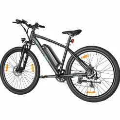 Rower elektryczny MTB Bikfun AMAK00051, koła 27,5'', zielony