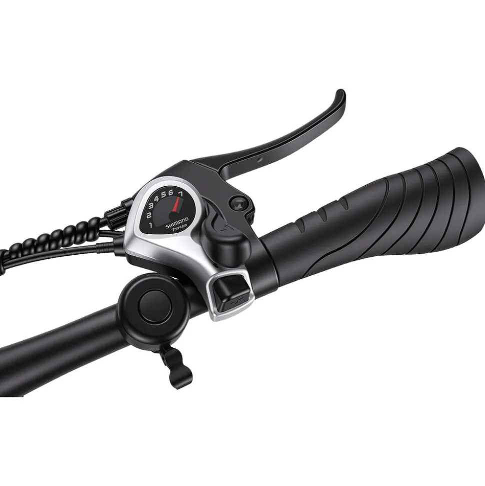 Rower elektryczny MTB Bikfun AMAK00051, koła 27,5'', biały