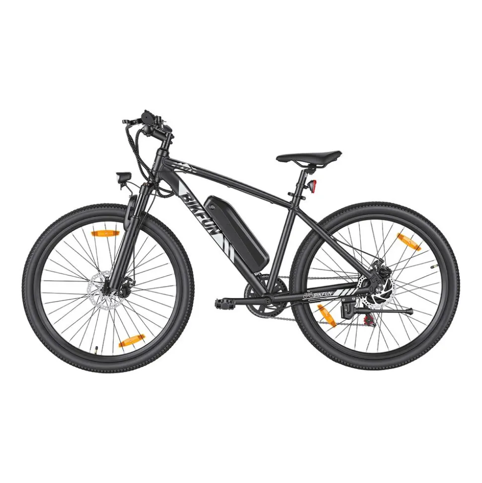 Rower elektryczny MTB Bikfun AMAK00051, koła 27,5'', biały