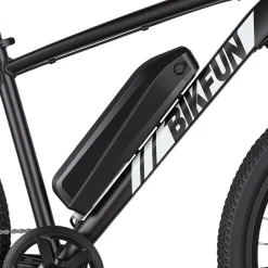 Rower elektryczny MTB Bikfun AMAK00051, koła 27,5'', biały