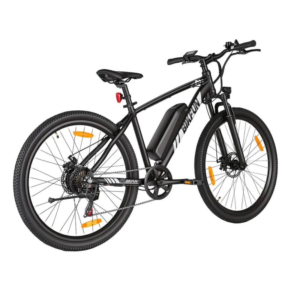 Rower elektryczny MTB Bikfun AMAK00051, koła 27,5'', biały
