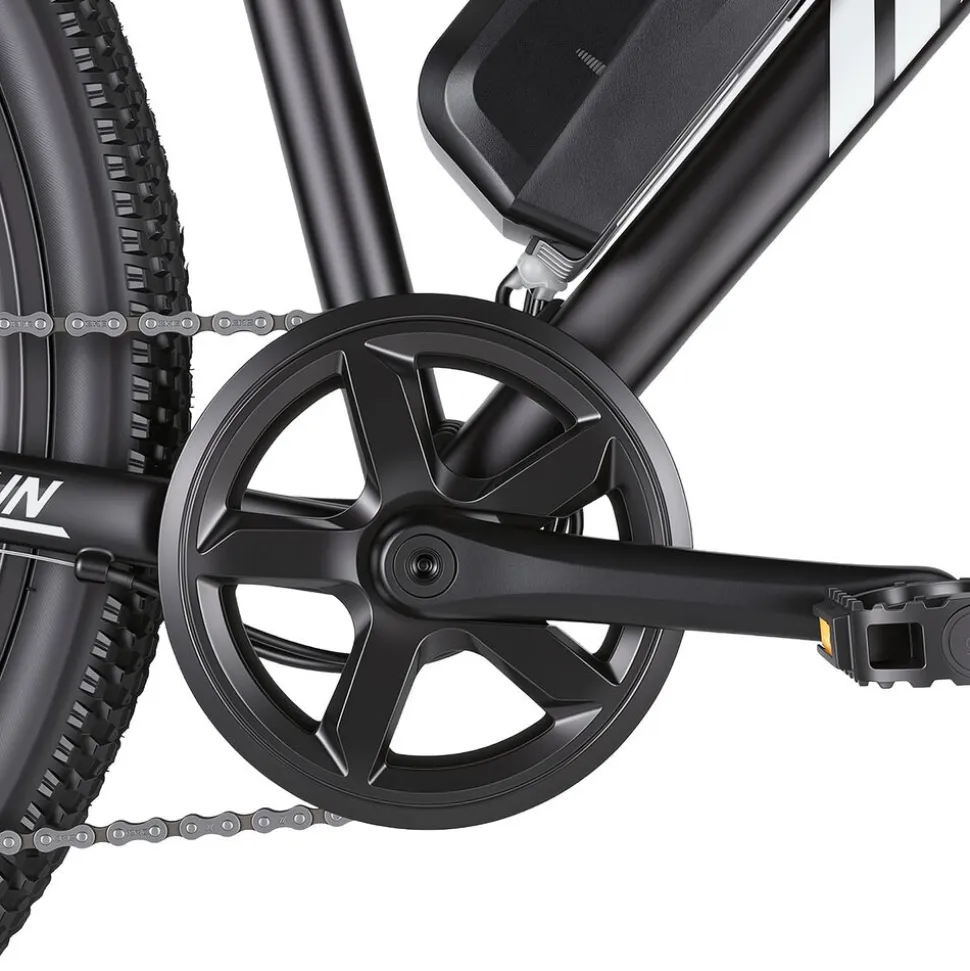 Rower elektryczny MTB Bikfun AMAK00051, koła 27,5'', biały