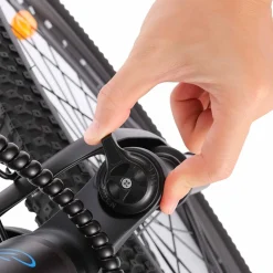 Rower elektryczny MTB Bikfun AMAK00051, koła 27,5'', niebieski