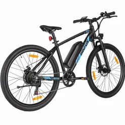 Rower elektryczny MTB Bikfun AMAK00051, koła 27,5'', niebieski