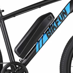Rower elektryczny MTB Bikfun AMAK00051, koła 27,5'', niebieski