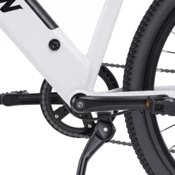 Rower elektryczny MTB Bikfun AMAK00054, koła 26'', biały