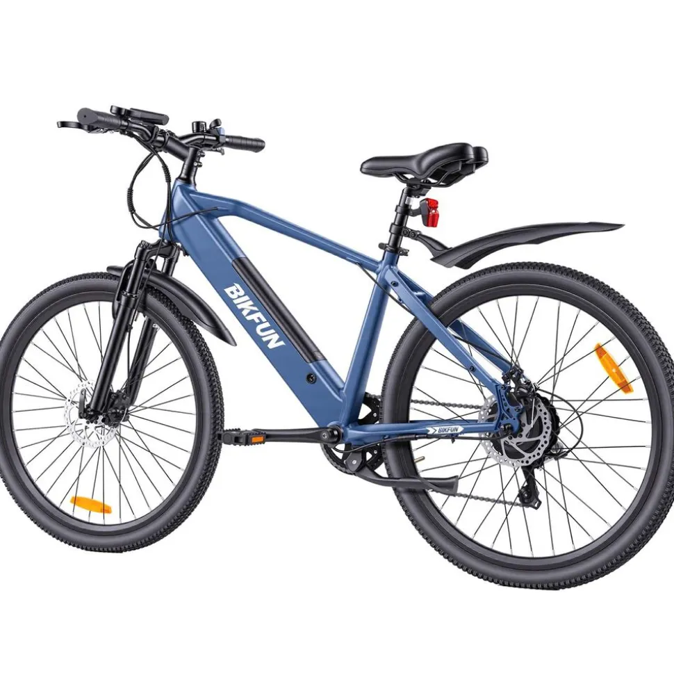 Rower elektryczny MTB Bikfun AMAK00054, koła 26'', niebieski