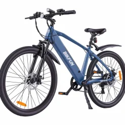 Rower elektryczny MTB Bikfun AMAK00054, koła 26'', niebieski