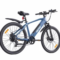 Rower elektryczny MTB Bikfun AMAK00054, koła 26'', niebieski