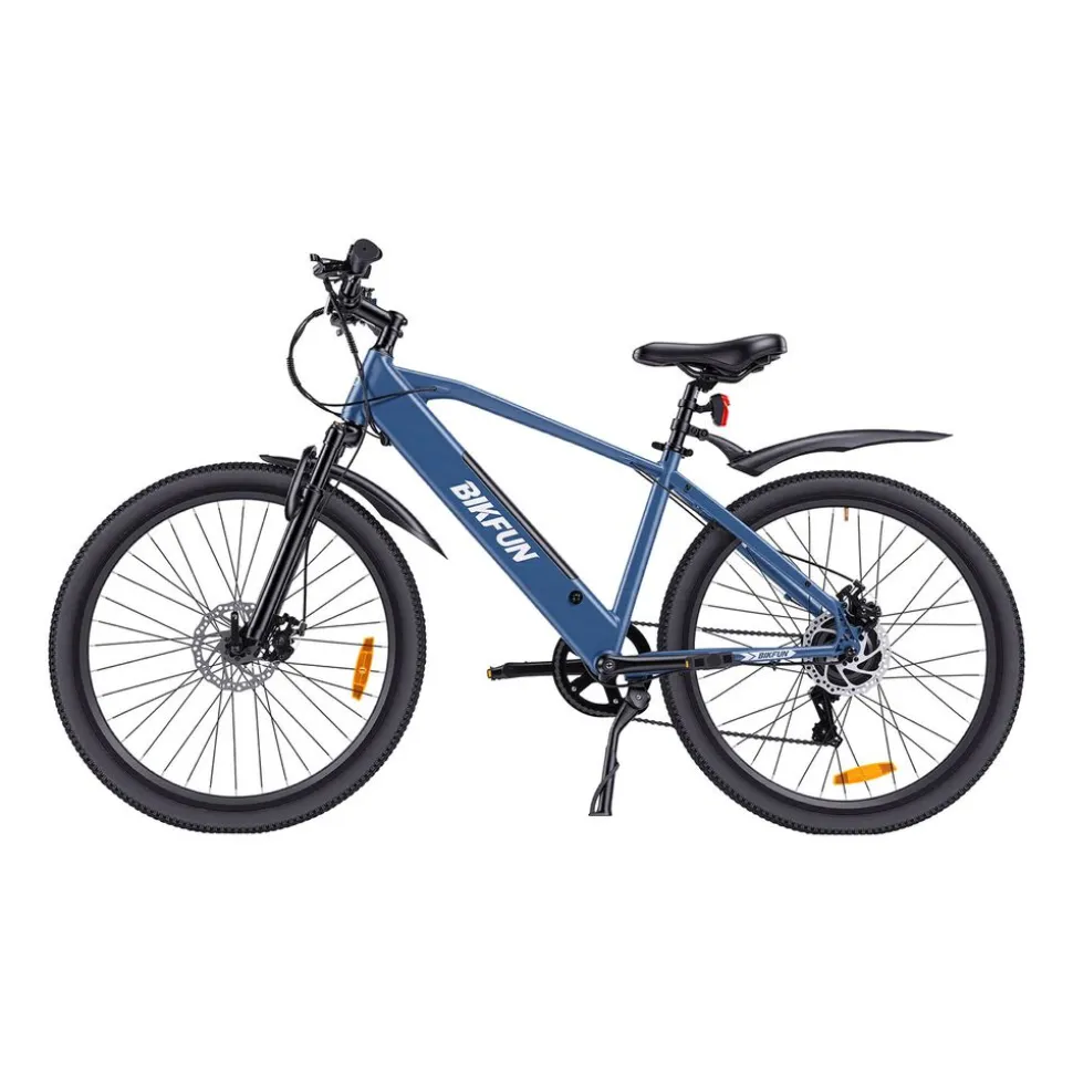 Rower elektryczny MTB Bikfun AMAK00054, koła 26'', niebieski