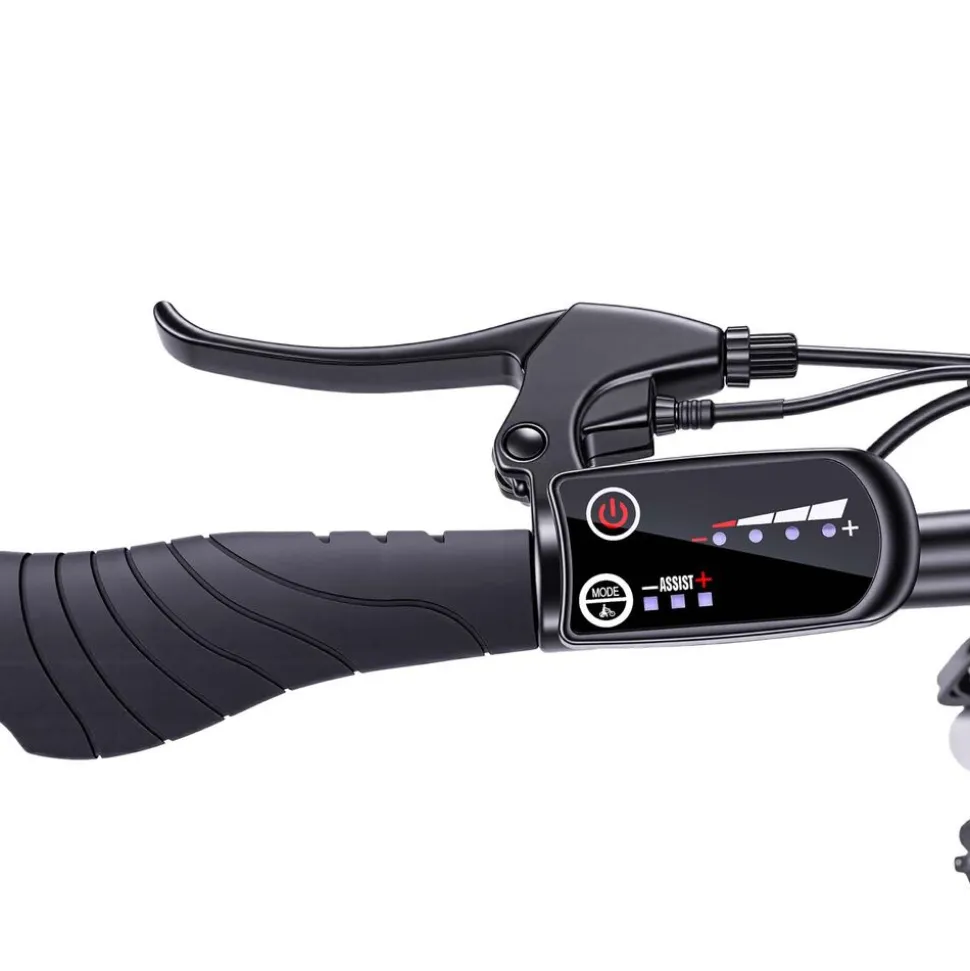 Rower elektryczny MTB Bikfun AMAK00054, koła 26'', niebieski