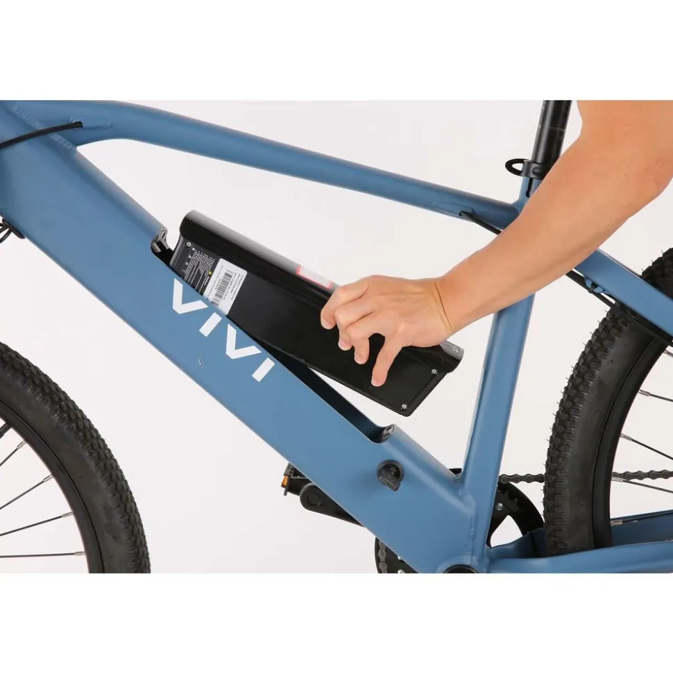 Rower elektryczny MTB Vivi, 26'', błękitny