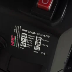Rozdrabniacz do gałęzi NAC SHE250B-BAG-LD2, 2500 W