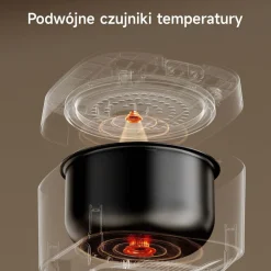 Ryżowar Dreame FK50, 4 l, biały
