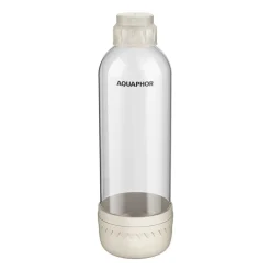 Saturator Aquaphor Primo, butelka 1 l, nabój CO2, kremowy