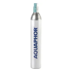 Saturator Aquaphor Primo, butelka 1 l, nabój CO2, kremowy