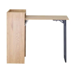 Składane biurko Sanico, 102 x 58 x 85,5 cm, dębowy