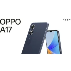 Smartfon Oppo A17, 4GB RAM, 64 GB, czarny